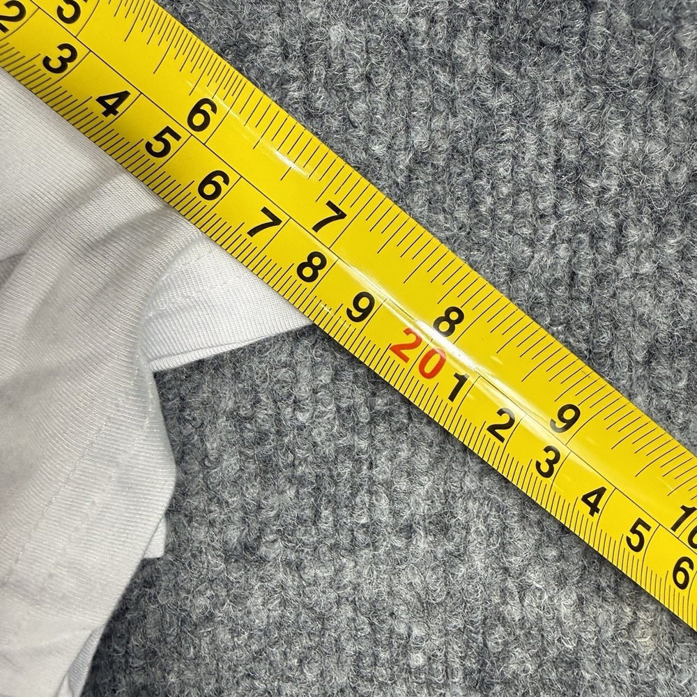 NWT White‎ Short Sleeve Maxi Dress Empire Waist Pockets Flowy Summer Casual - Picture 12 of 16